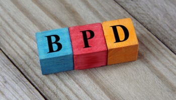 BPD (Borderline Personality Disorder) acronym on wooden background
