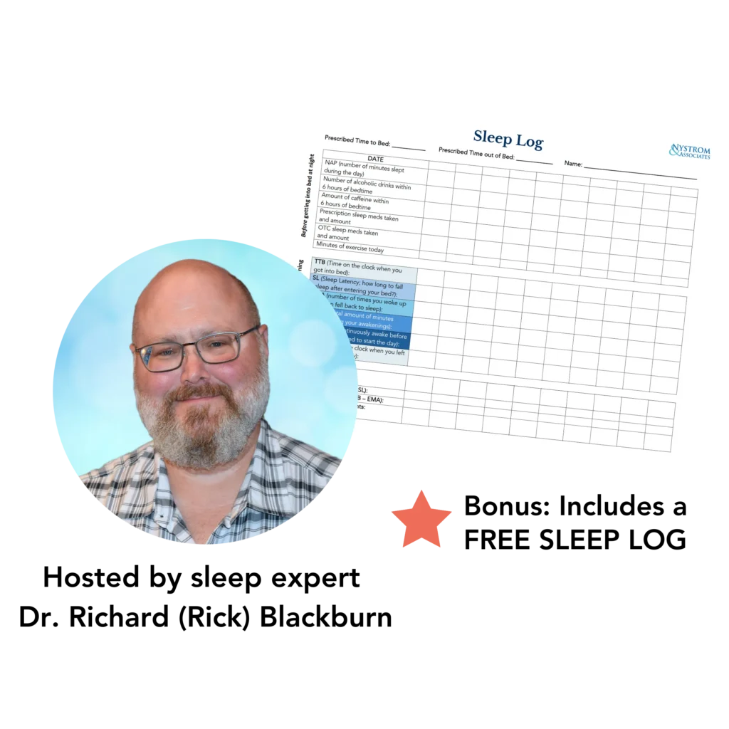 Mock Up copy Hosted by sleep expert dr richard blackburn