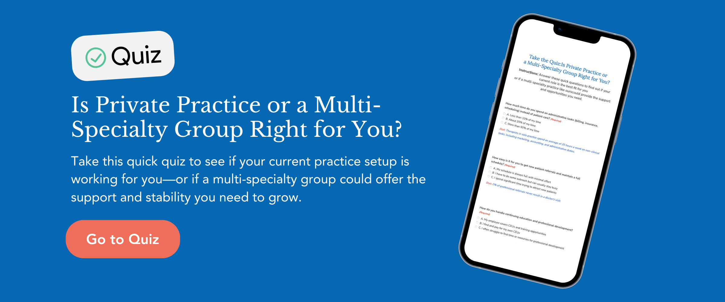 Is Private Practice or a Multi-Specialty Group Right for You?