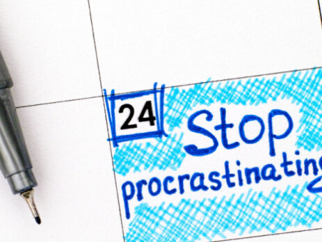 stop procrastinating