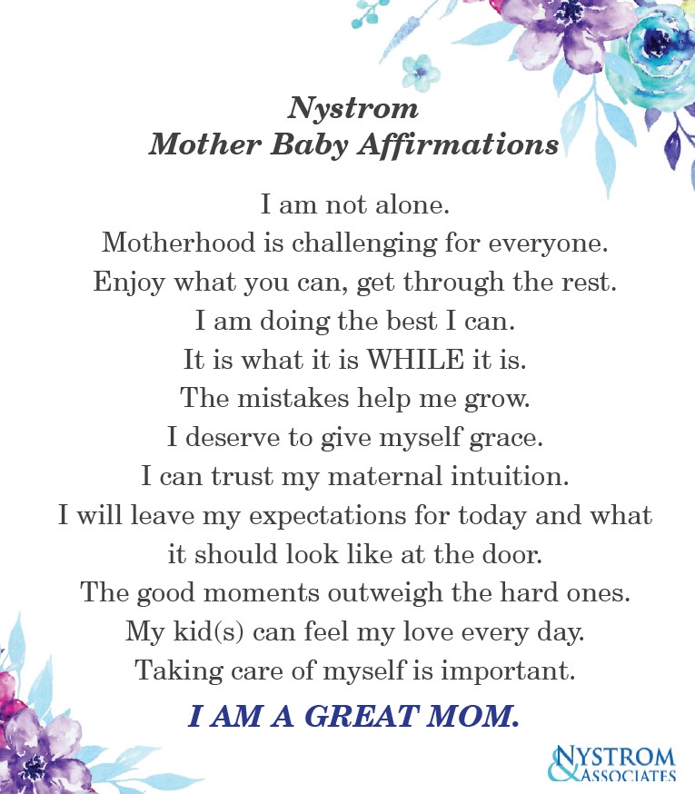 Mother Baby Affirmations
